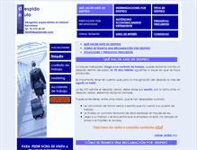 Tablet Screenshot of despidonulo.com